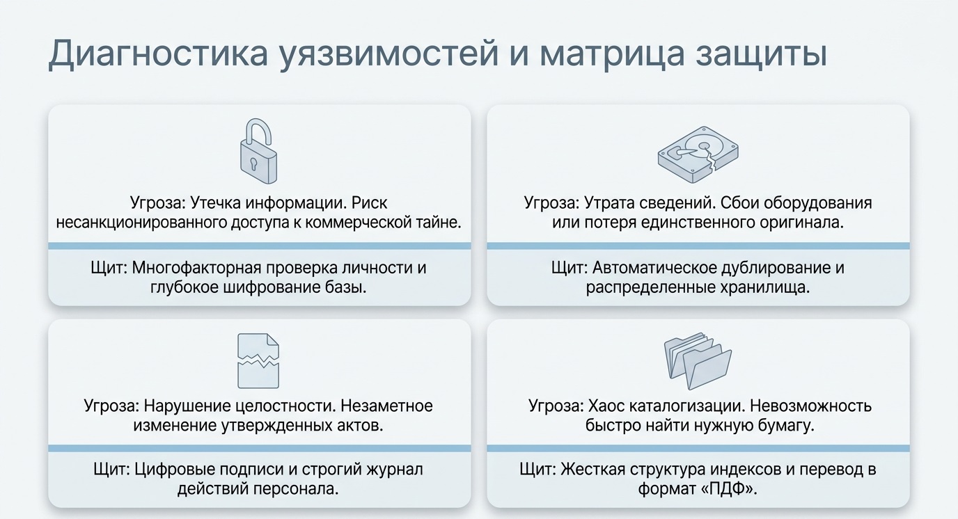 Система хранения электронных документов для надежного размещения и учета файлов организации